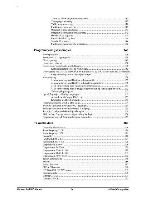 IHC Manual 1.04