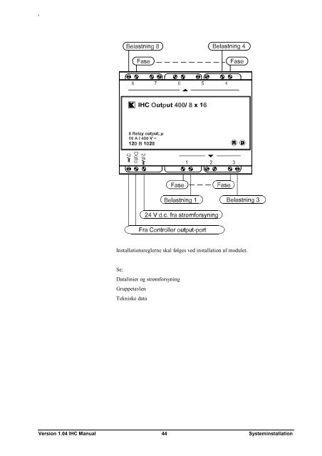 IHC Manual 1.04