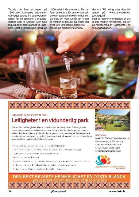 ¿Qué Pasa? - Den Norske Klubben Costa Blanca