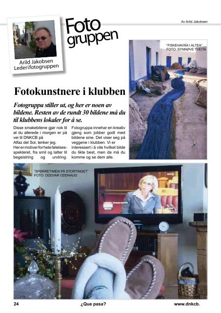 ¿Qué Pasa? - Den Norske Klubben Costa Blanca
