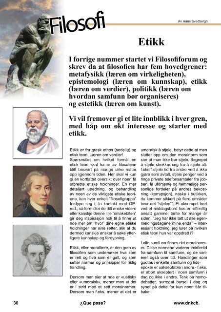 ¿Qué Pasa? - Den Norske Klubben Costa Blanca