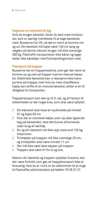 Værd at vide om Flextrafik - Movia