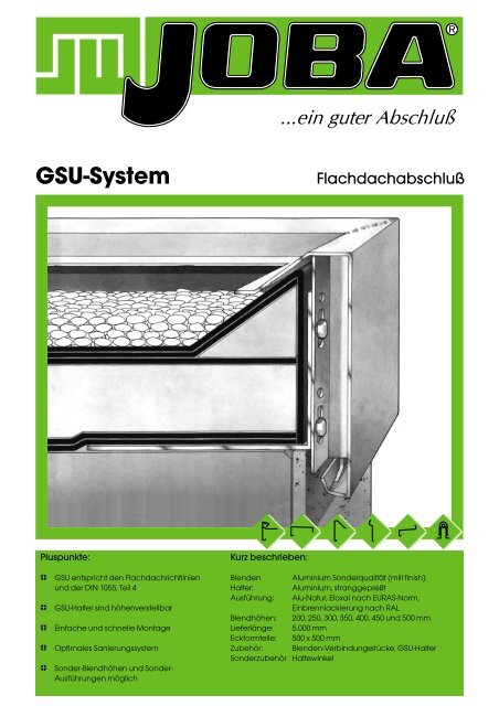 GSU-System - bei JOBA