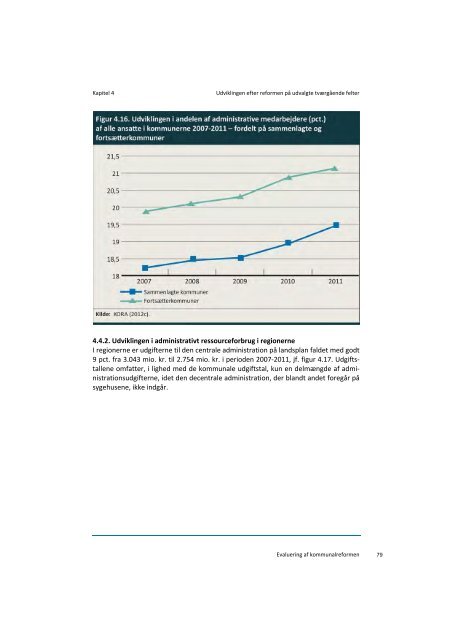 Evaluering af kommunalreformen - Økonomi- og Indenrigsministeriet