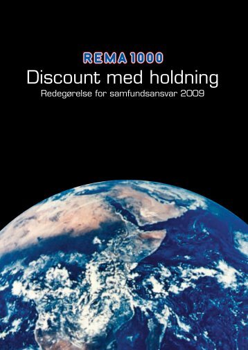 Discount med holdning - Rema 1000