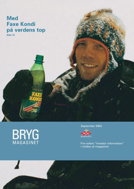 Brygmagasinet Sept 2003 - Royal Unibrew