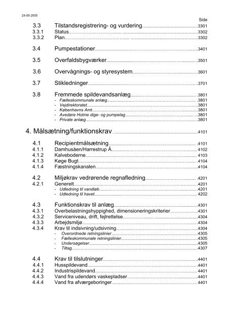 Hvidovre Spildevandsplan - hofor