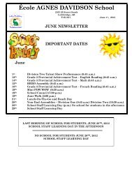 June Newsletter.pdf - École Agnes Davidson
