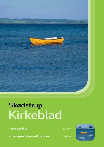 Kirkeblad 2, 2013. pdf - Skødstrup Kirke