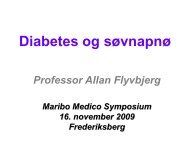 Diabetes og søvnapnø pdf - Maribo Medico