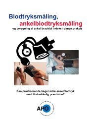 Blodtryksmåling, ankelblodtryksmåling - APO Danmark