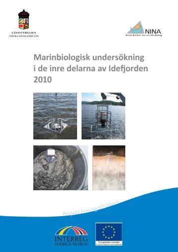 Marinbiologisk undersökning i de inre delarna av ... - Länsstyrelserna