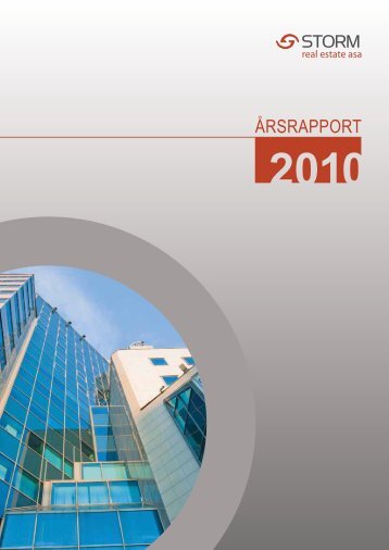 ÅRSRAPPORT - Storm Capital Management