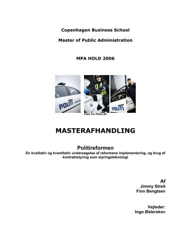 MASTERAFHANDLING - Berlingske