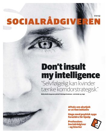 Socialrådgiveren nr. 17-2012 - Dansk Socialrådgiverforening