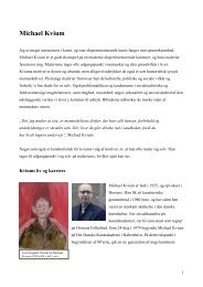 Alberte om Michael Kvium