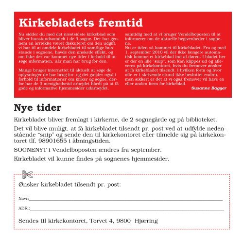 Sider april-juni 2010 til inter - Sct. Catharinae Kirke