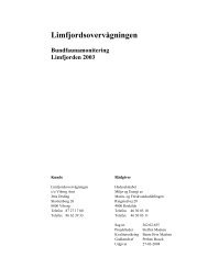 Specialrapport (pdf-2,8 MB) - Limfjorden