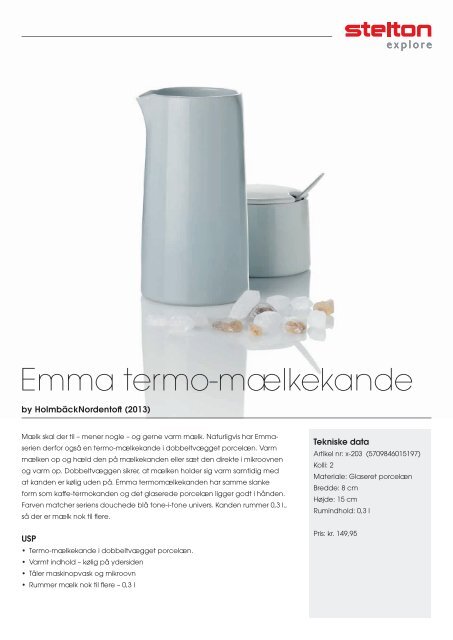 Produktinformation - Stelton