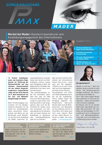 geht es direkt zum neuen PMax - Mader