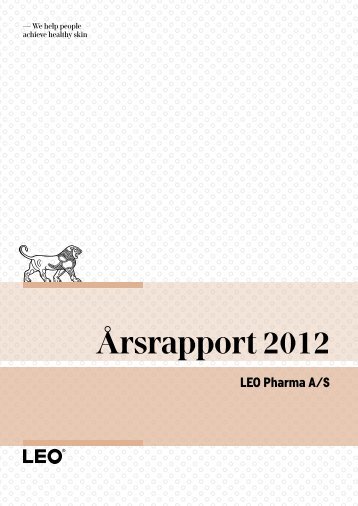 Årsrapport 2012 - LEO Pharma