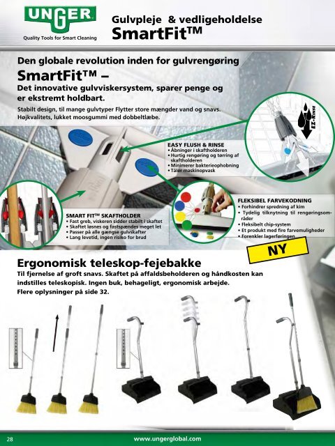 Quality Tools for Smart Cleaning - Unger