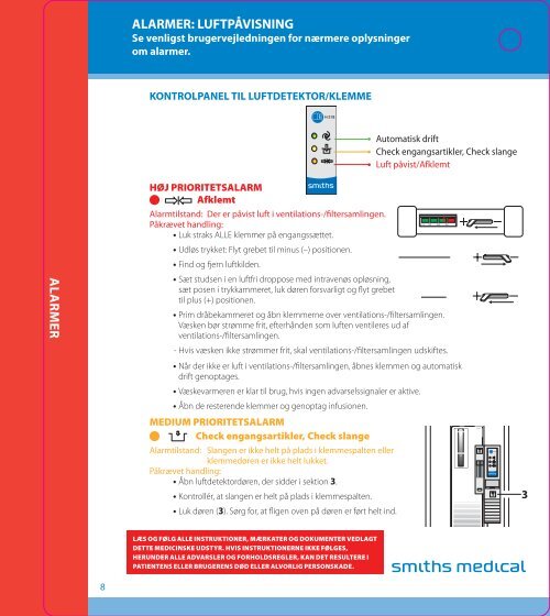 LYNVEJLEDNING - Smiths Medical