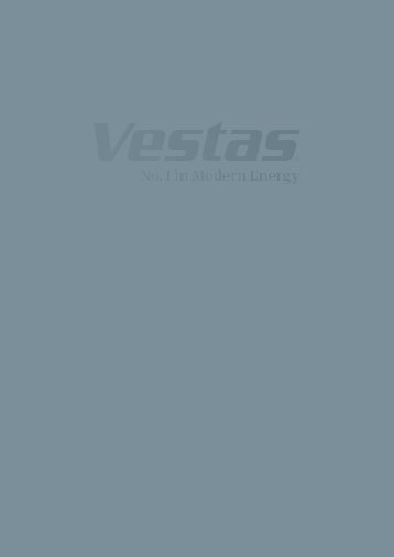 Vestas årsrapport 2007