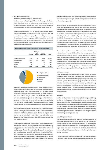 Vestas årsrapport 2007