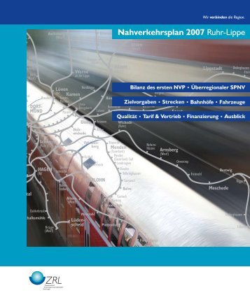 Nahverkehrsplan 2007 Ruhr-Lippe (Gesamt) - ZRL