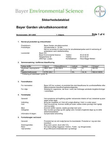 Bayer Garden ukrudtskoncentrat