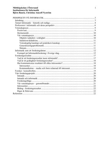 Mitt perpektiv på Informatik(PDF)