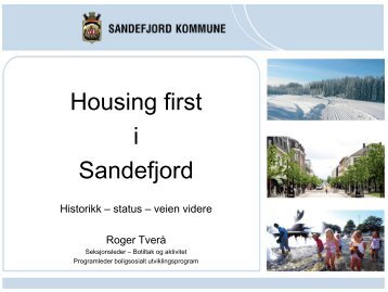 Housing First Sandefjord kommune.pdf - Husbanken