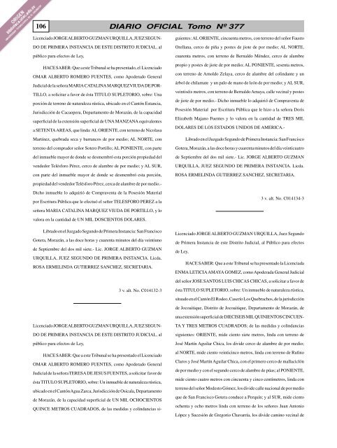 diario ofi cial - Biblioteca UTEC