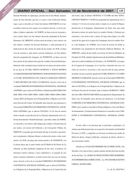 diario ofi cial - Biblioteca UTEC