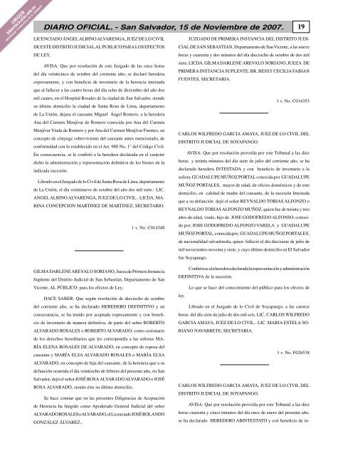 diario ofi cial - Biblioteca UTEC