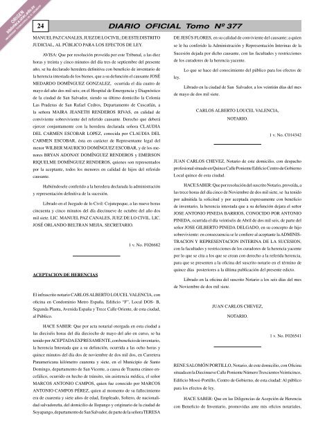 diario ofi cial - Biblioteca UTEC