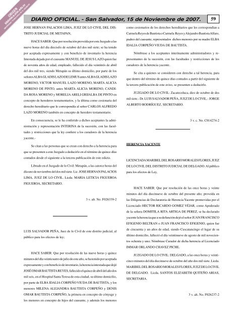 diario ofi cial - Biblioteca UTEC