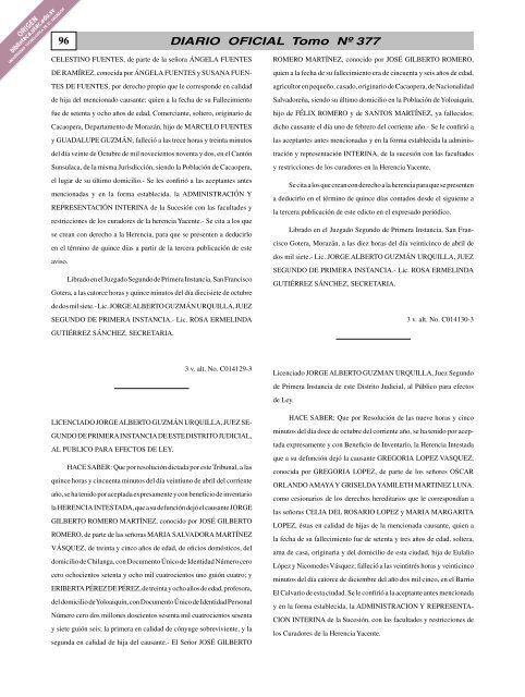 diario ofi cial - Biblioteca UTEC