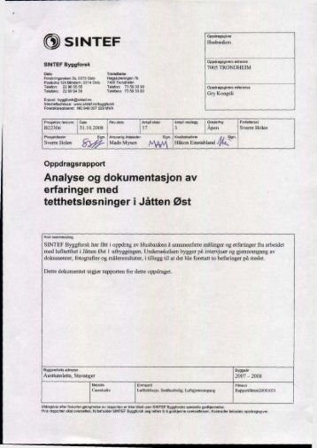 n sintef - Husbanken