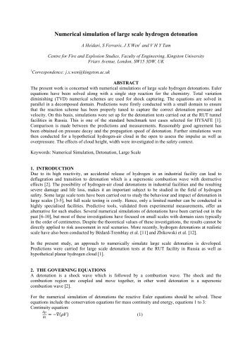 paper 212 - numerical simulation of large scale hydrogen detonation