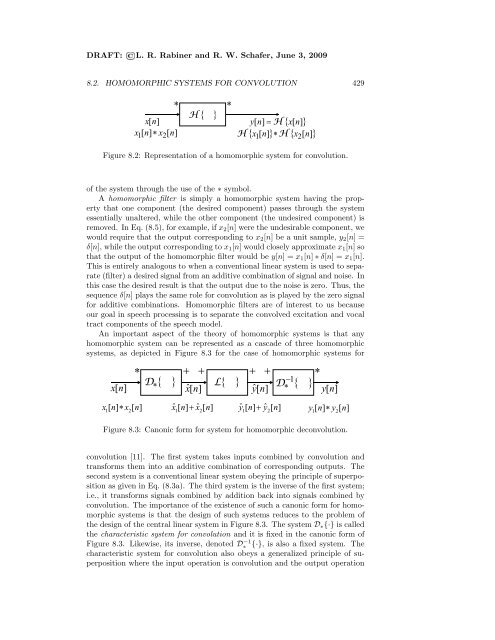 LR Rabiner and RW Schafer, June 3