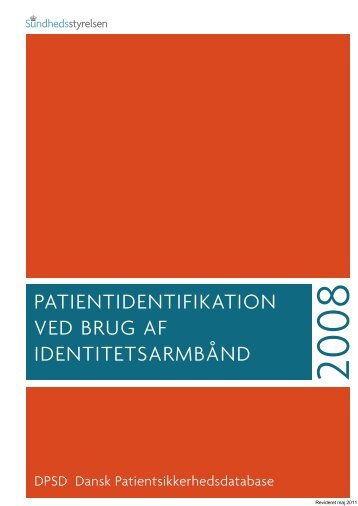 Patientidentifikation ved brug af identitetsarmbånd.pdf - e-Dok