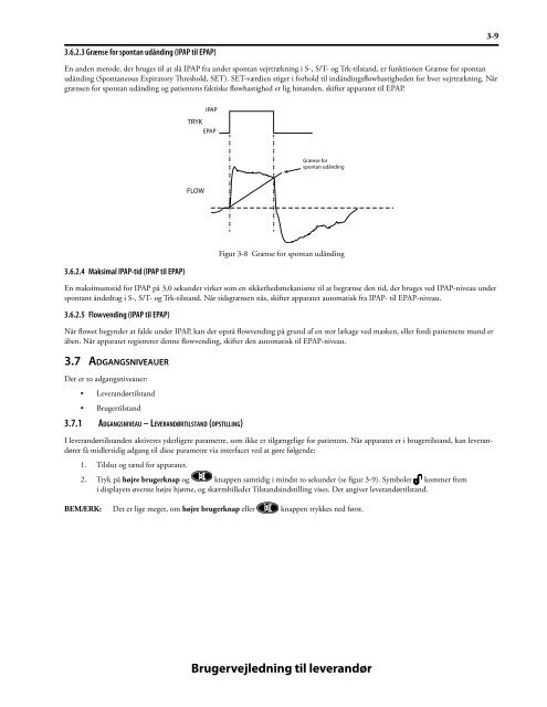 Provider Manual, BiPAP Synchrony, Danish.pdf - e-Dok