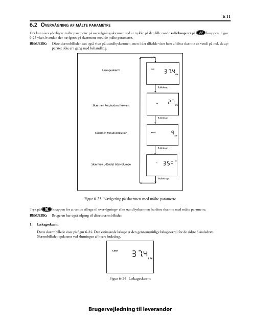 Provider Manual, BiPAP Synchrony, Danish.pdf - e-Dok