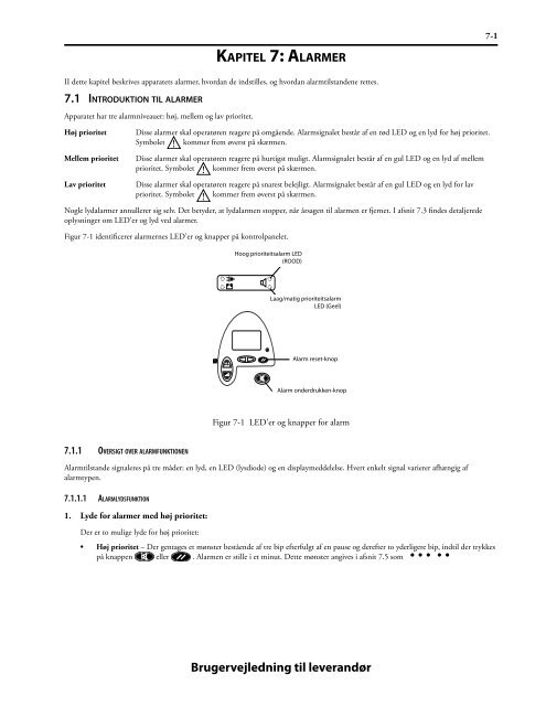 Provider Manual, BiPAP Synchrony, Danish.pdf - e-Dok