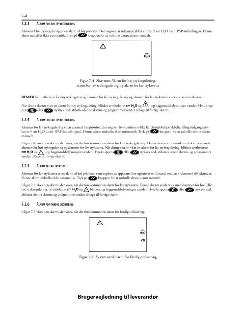 Provider Manual, BiPAP Synchrony, Danish.pdf - e-Dok