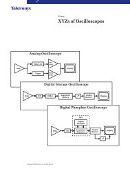 XYZs of Oscilloscopes - ECEE