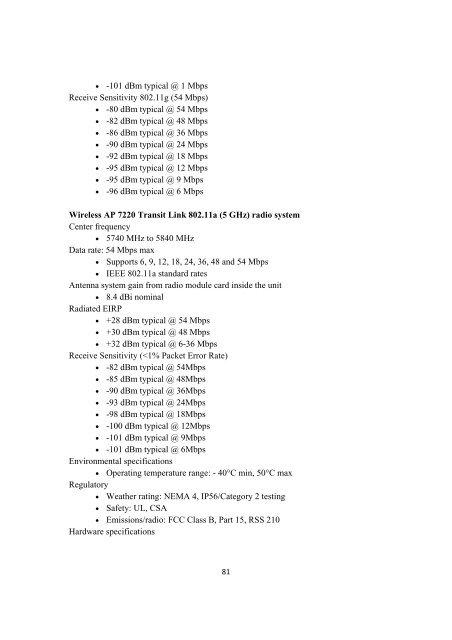 A comparison of wi-fi and wimax with case studies - Florida State ...