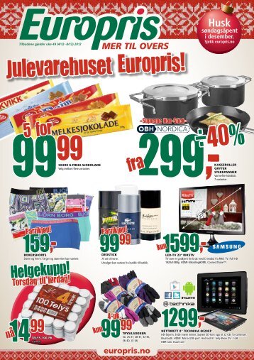 Helgekupp! - Europris